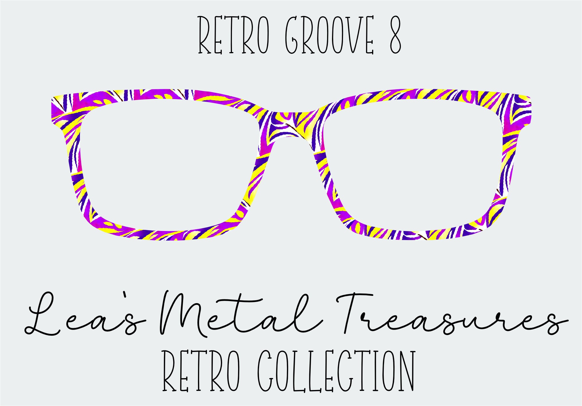 Retro Groove 8 Eyewear Frame Toppers – Twinkle Twinkle Tees