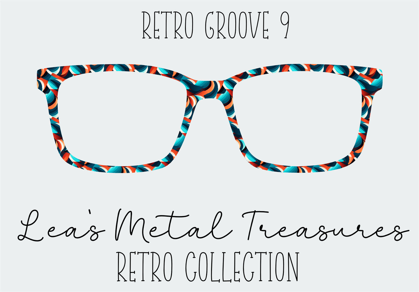 Retro Groove 9 Eyewear Frame Toppers