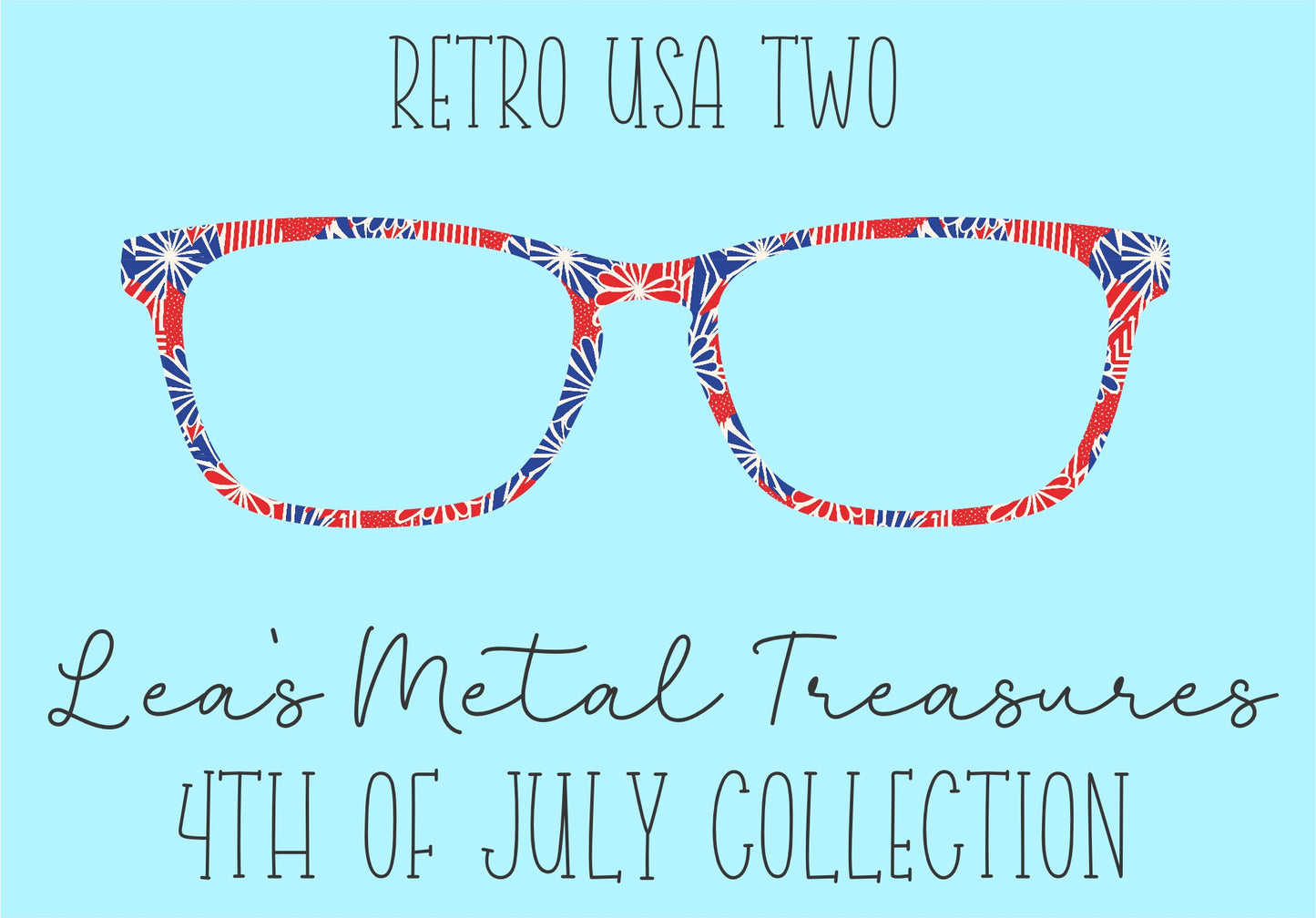 Retro USA 2 Eyewear Frame Toppers