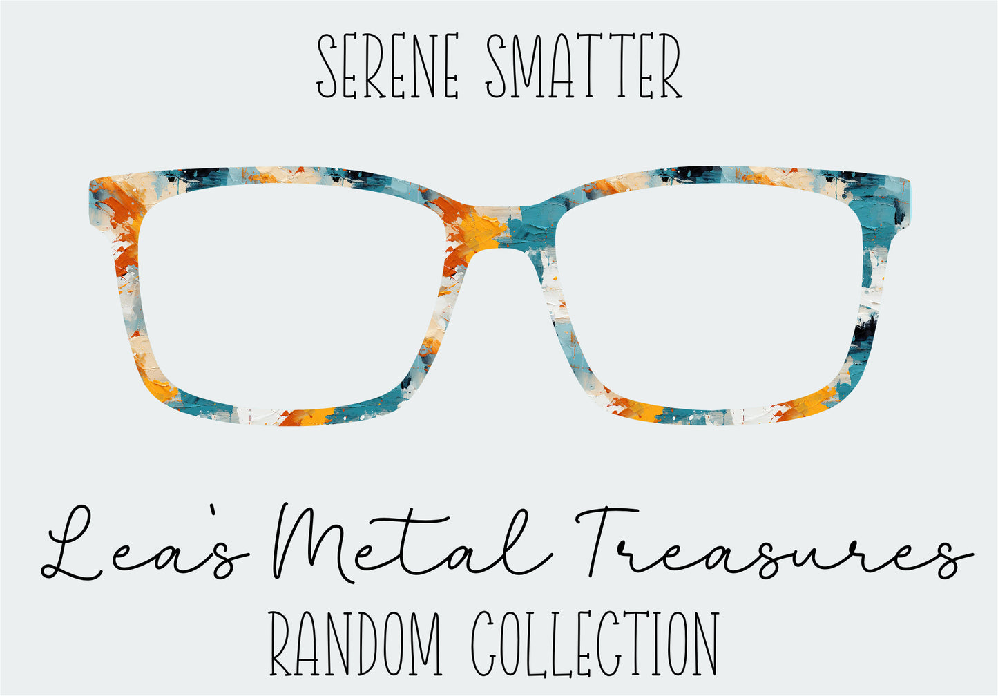 Serene Smatter Eyewear Frame Toppers