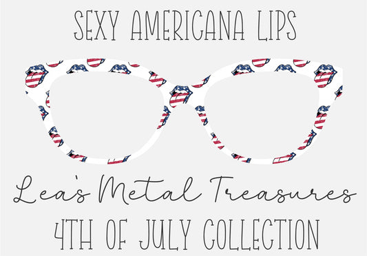 Sexy Americana Lips Eyewear Frame Toppers COMES WITH MAGNETS