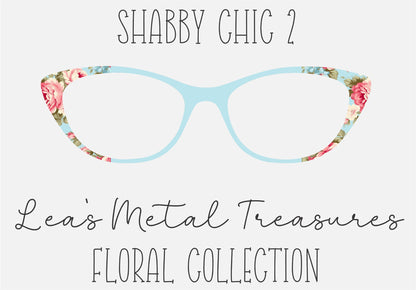 Shabby Chic 2 Eyewear Frame Toppers COMES WITH MAGNETS