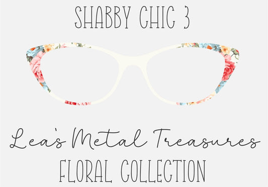 Shabby Chic 3 Eyewear Frame Toppers COMES WITH MAGNETS