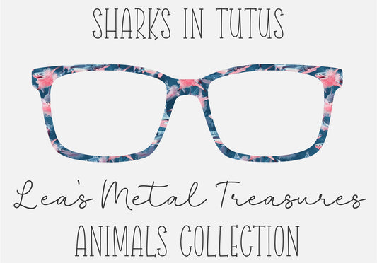 Sharks in Tutus Eyewear Frame Toppers Comes WITH MAGNETS