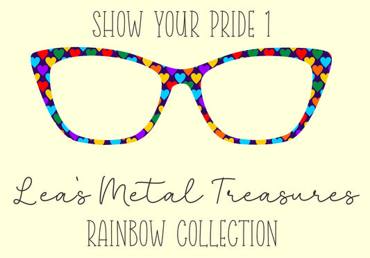 Show Your Pride 1 Eyewear Frame Toppers
