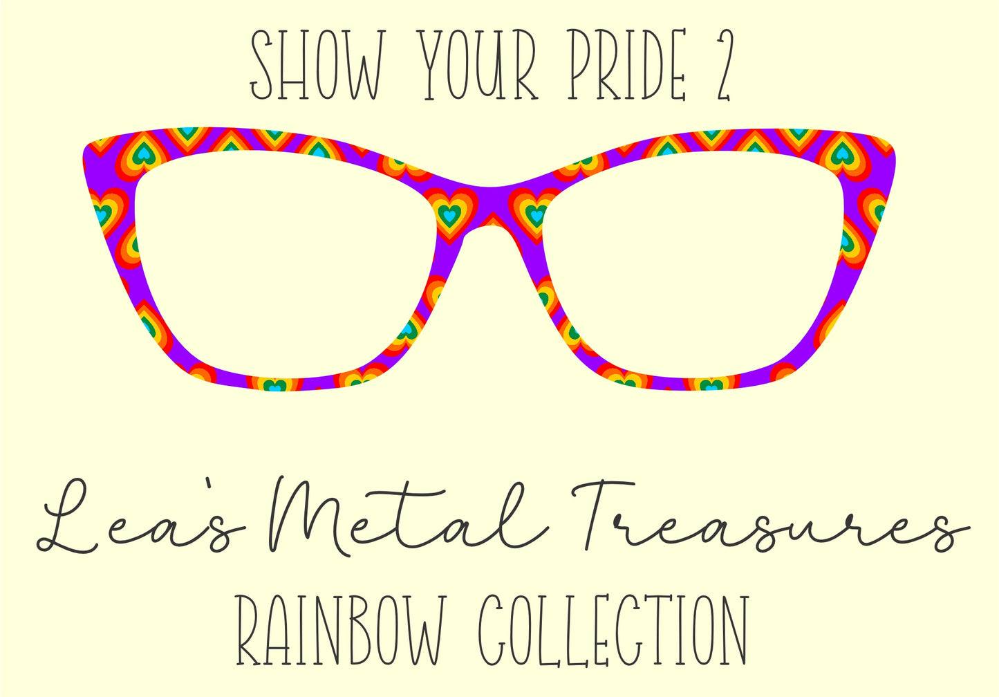 Show Your Pride 2 Eyewear Frame Toppers