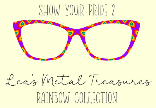 Show Your Pride 2 Eyewear Frame Toppers