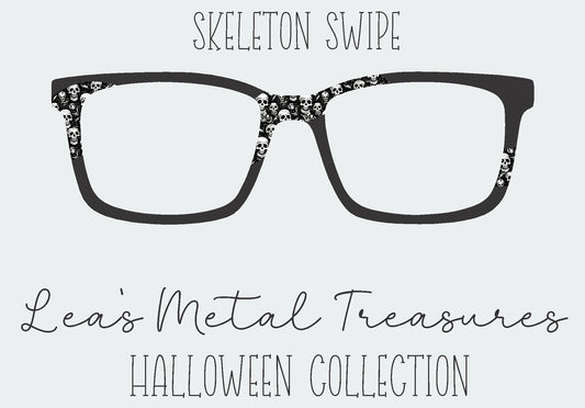 Skeleton Swipe Eyewear Frame Toppers