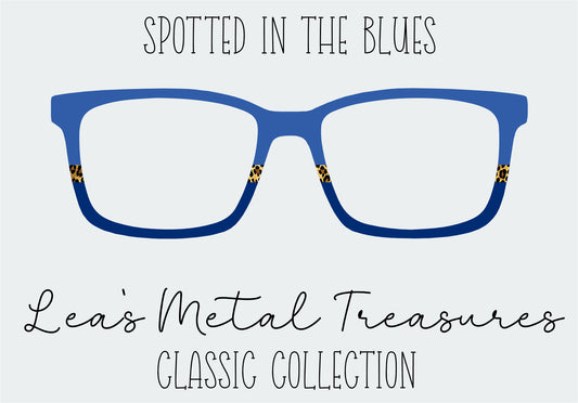 Spotted in Blues Eyewear Frame Toppers