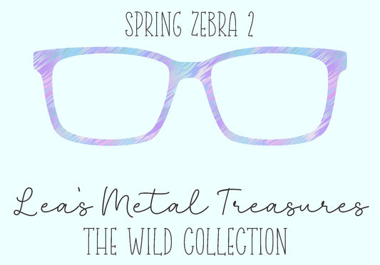Spring Zebra 2 Eyewear Frame Toppers