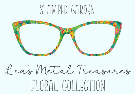 Stamped Garden Eyewear Frame Toppers COMES WITH MAGNETS