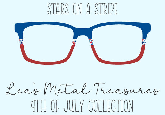 Stars on Stripe Eyewear Frame Toppers