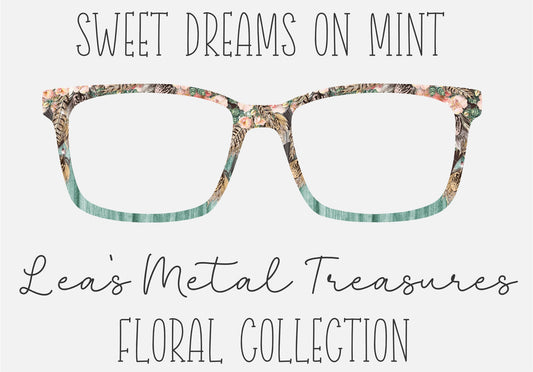 Sweet Dreams on Mint Eyewear Frame Toppers COMES WITH MAGNETS