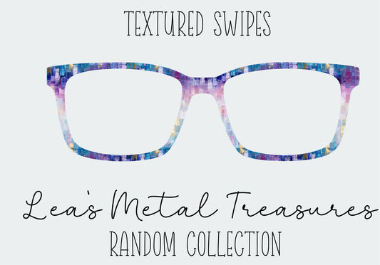 Textured Swipes Eyewear Frame Toppers