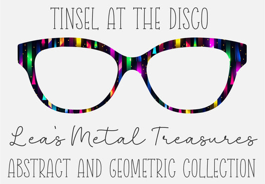 Tinsel at the Disco Eyewear Frame Toppers COMES WITH MAGNETS
