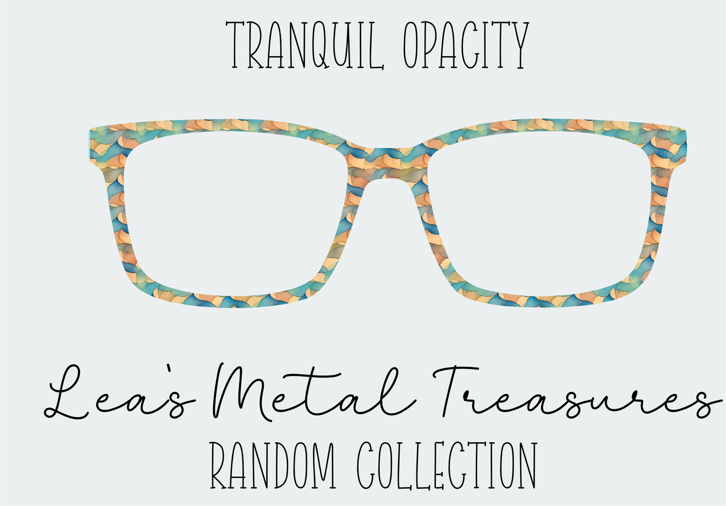 Tranquil Opacity Eyewear Frame Toppers