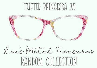 Tufted Princess (V) Eyewear Frame Toppers COMES WITH MAGNETS
