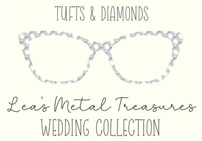 Tufts and Diamonds Eyewear Frame Toppers COMES WITH MAGNETS