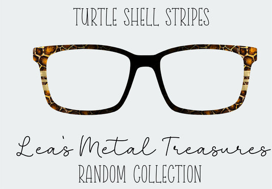 Turtle Shell Stripes Eyewear Frame Toppers