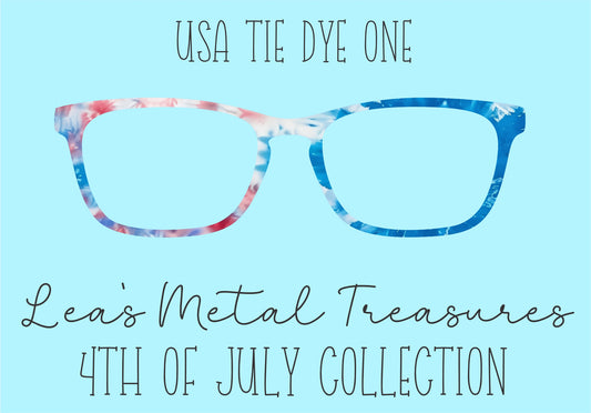 USA Tie Dye 1 Eyewear Frame Toppers