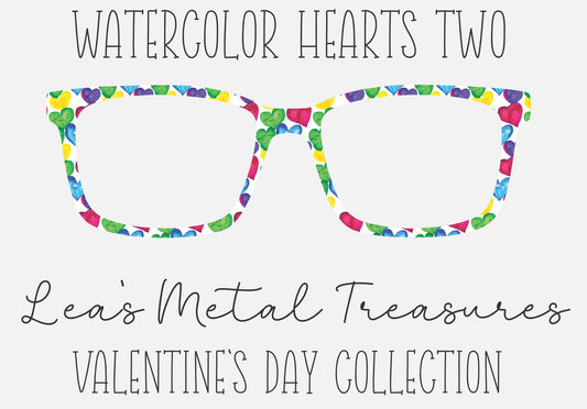 My Bokeh Valentine Two Eyewear Printed Magnetic Eyeglasses Topper