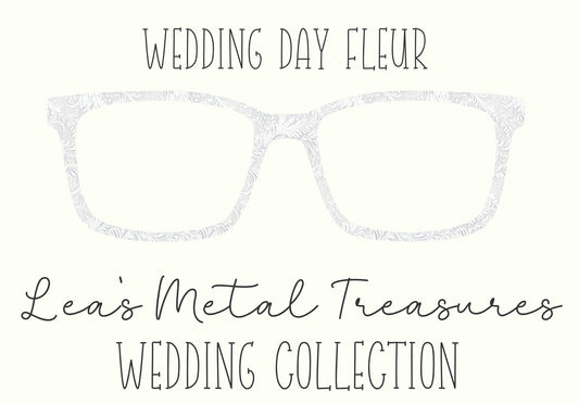 Wedding Day Fleur Eyewear Frame Toppers COMES WITH MAGNETS