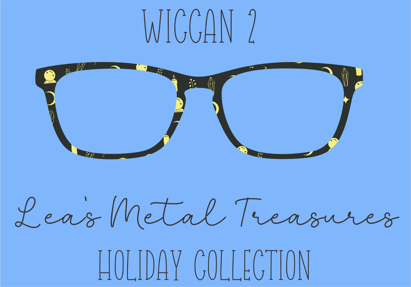 Wiccan 2 Eyewear Frame Toppers COMES WITH MAGNETS