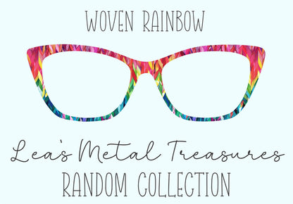 Woven Rainbow 2 Eyewear Frame Toppers