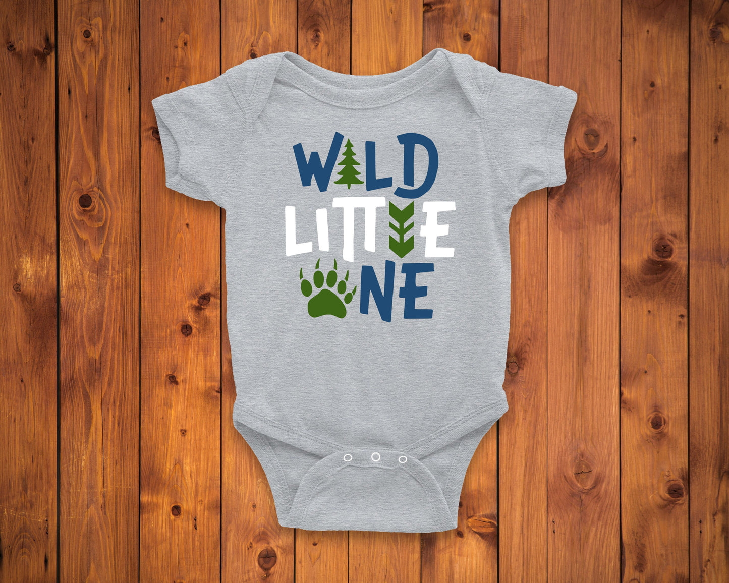 Wild Little One Shirt or Bodysuit - Cute Baby Shirt - Baby Boy - Wild Child - First Birthday Shirt - Wild and One