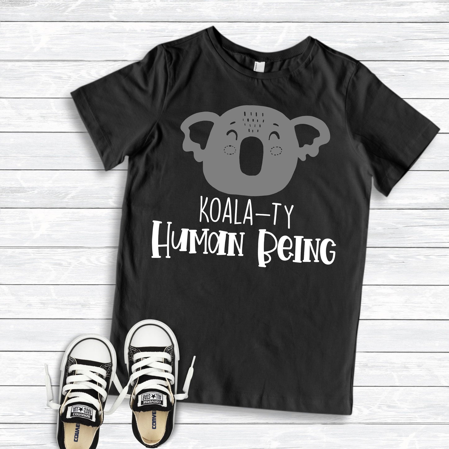 Koala-ty Human Being Infant or Toddler Shirt or Bodysuit - Cute Toddler Shirt - Preschool Shirt - toddler shirt - tiny human - good human