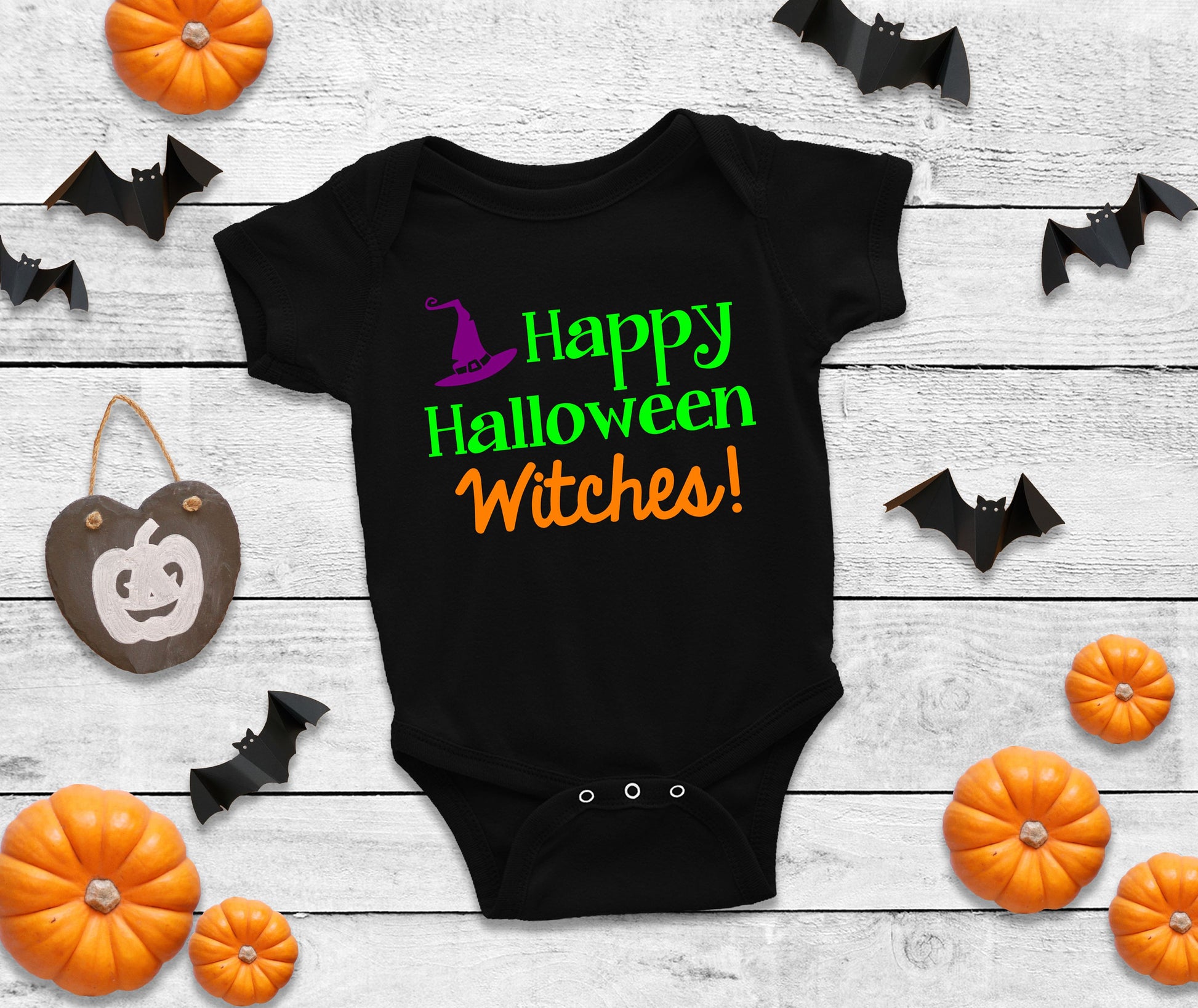 Happy Halloween Witches Shirt or Bodysuit - My First Halloween - baby halloween - baby girl halloween shirt - halloween witches