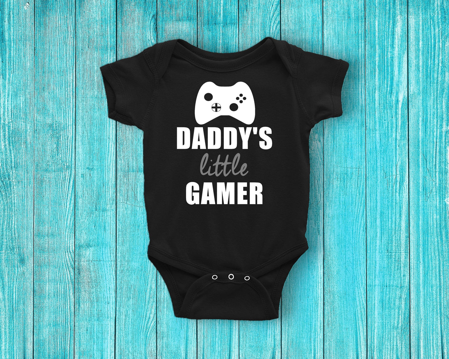 Daddy's Little Gamer Infant or Kids Shirt or Bodysuit - funny baby gift - baby shower gifts - new baby gift - baby announcement - gamer dad