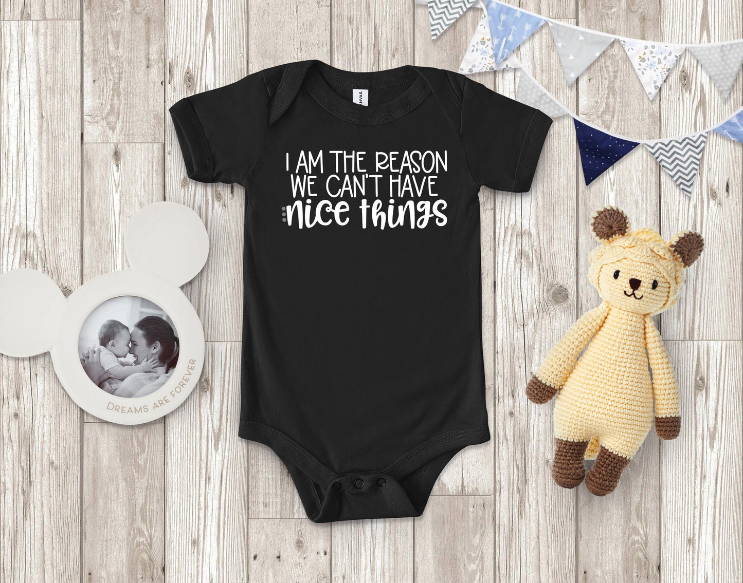 I am the Reason We Can&#39;t Have Nice Things Infant or Youth Shirt or Bodysuit - Funny Baby Bodysuit - Funny Toddler Shirt - Gift for Baby