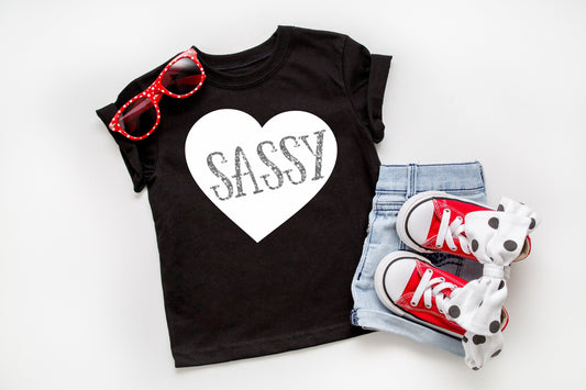 Sassy Girl Toddler or Kids Shirt - Cute Toddler Shirt - toddler girl shirt - miss sassy pants - toddler life shirt - kindergarten shirt