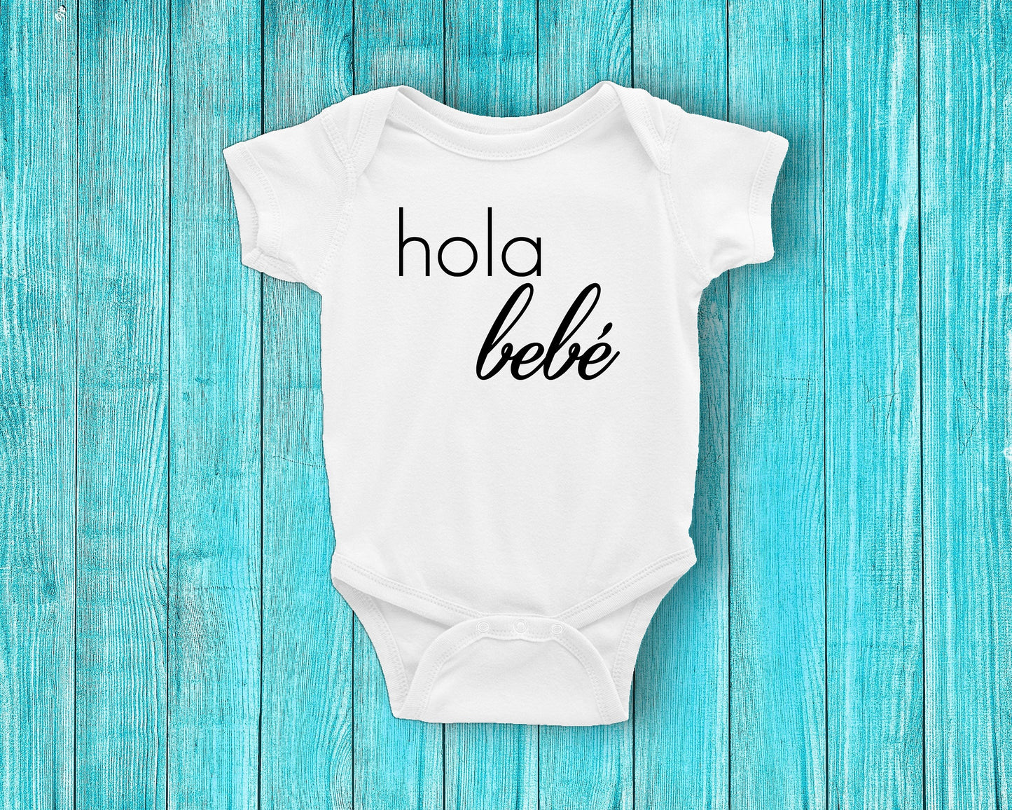 hola bebe Infant Shirt or Bodysuit - Cute Baby Shirt - baby shower gift - spanish baby shirt - vas a ser papá - mexican baby shower gift