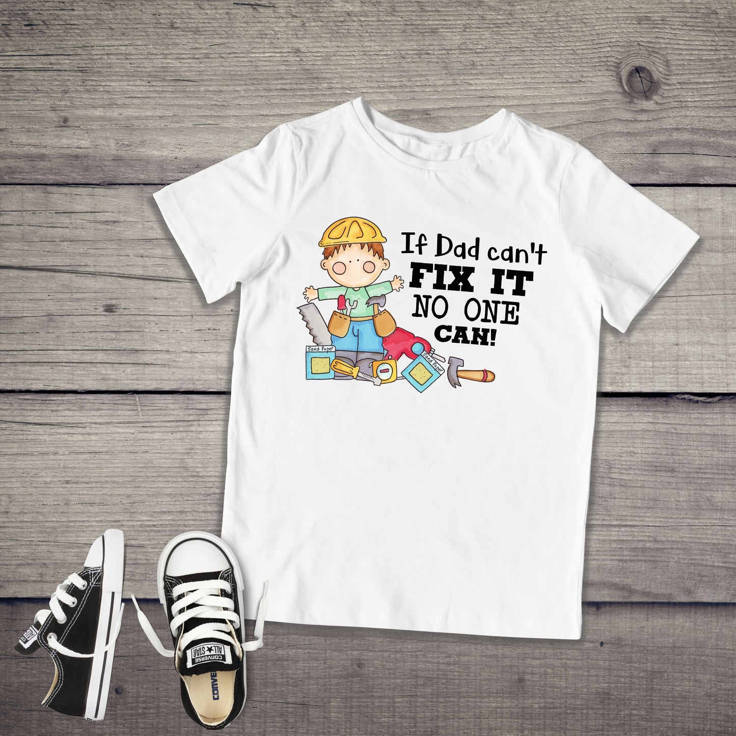 If Dad Can't Fix It No One Can Infant or Toddler Shirt or Bodysuit - daddy shirt - gifts for dad 