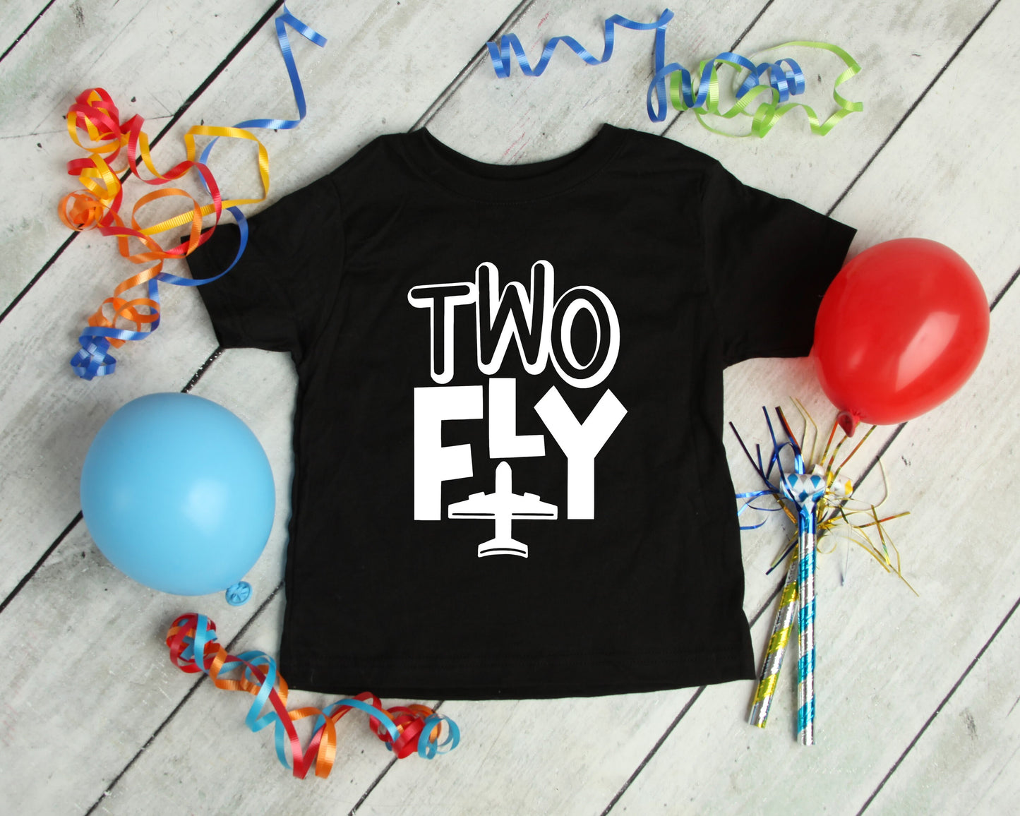 Two Fly 2nd Birthday Toddler Shirt - Two Year Old Shirt - 2nd Birthday Shirt - Toddler Boy Shirt - Airplane Shirt - Things That Go Shirt