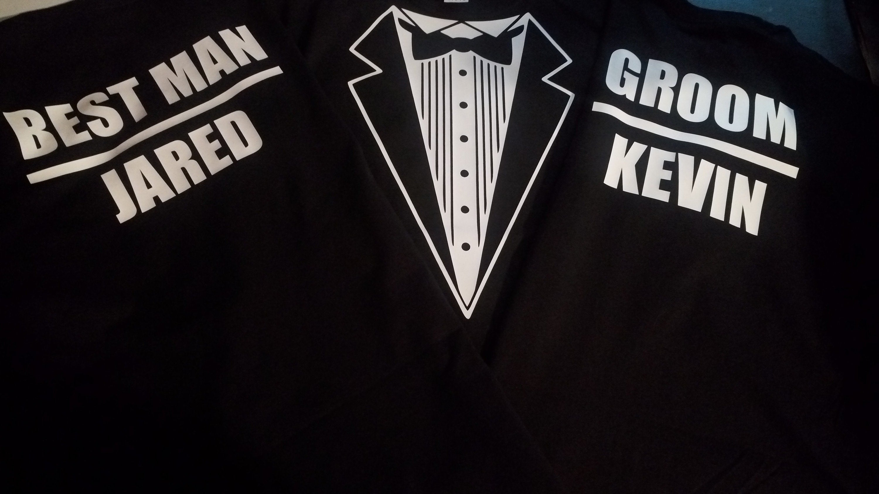 Custom tuxedo outlet t shirt