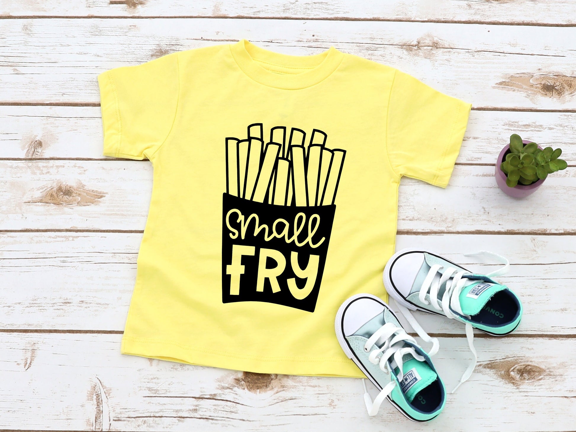 Small Fry Infant or Kids Shirt or Bodysuit - Funny Toddler Shirt - French Fry Shirt - Cute Boys Shirt - Cute Girls Shirt - Kindergarten Tee