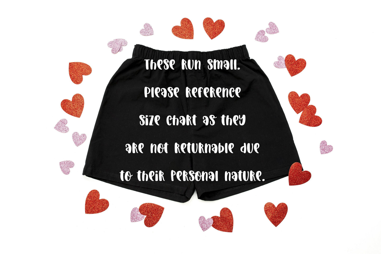 I Like My Meat Rubbed, Jerked and Pulled Men's Valentine's Day Cotton Boxer Shorts - Gift for Him - Funny Mens Boxers - Naughty Boxers