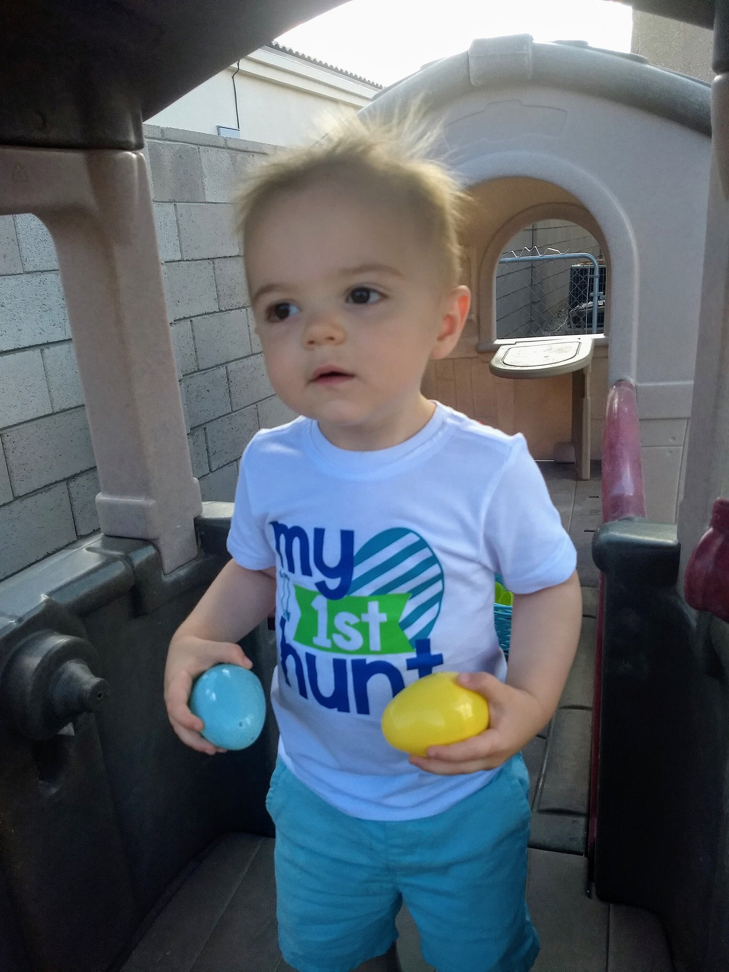 My First Hunt Infant or Toddler Easter Shirt - Easter Egg Hunt Shirt - Easter Egg Shirt - First Easter Shirt - Egg Hunt Outfit