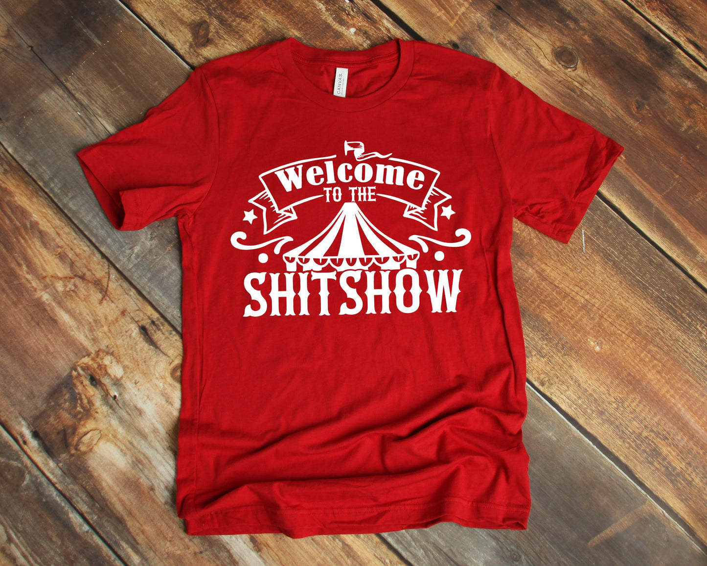 Welcome to the Shitshow unisex t-shirt - funny t-shirt - shirt for mom - shirt for dad - funny gifts - novelty t-shirt - offensive t-shirts