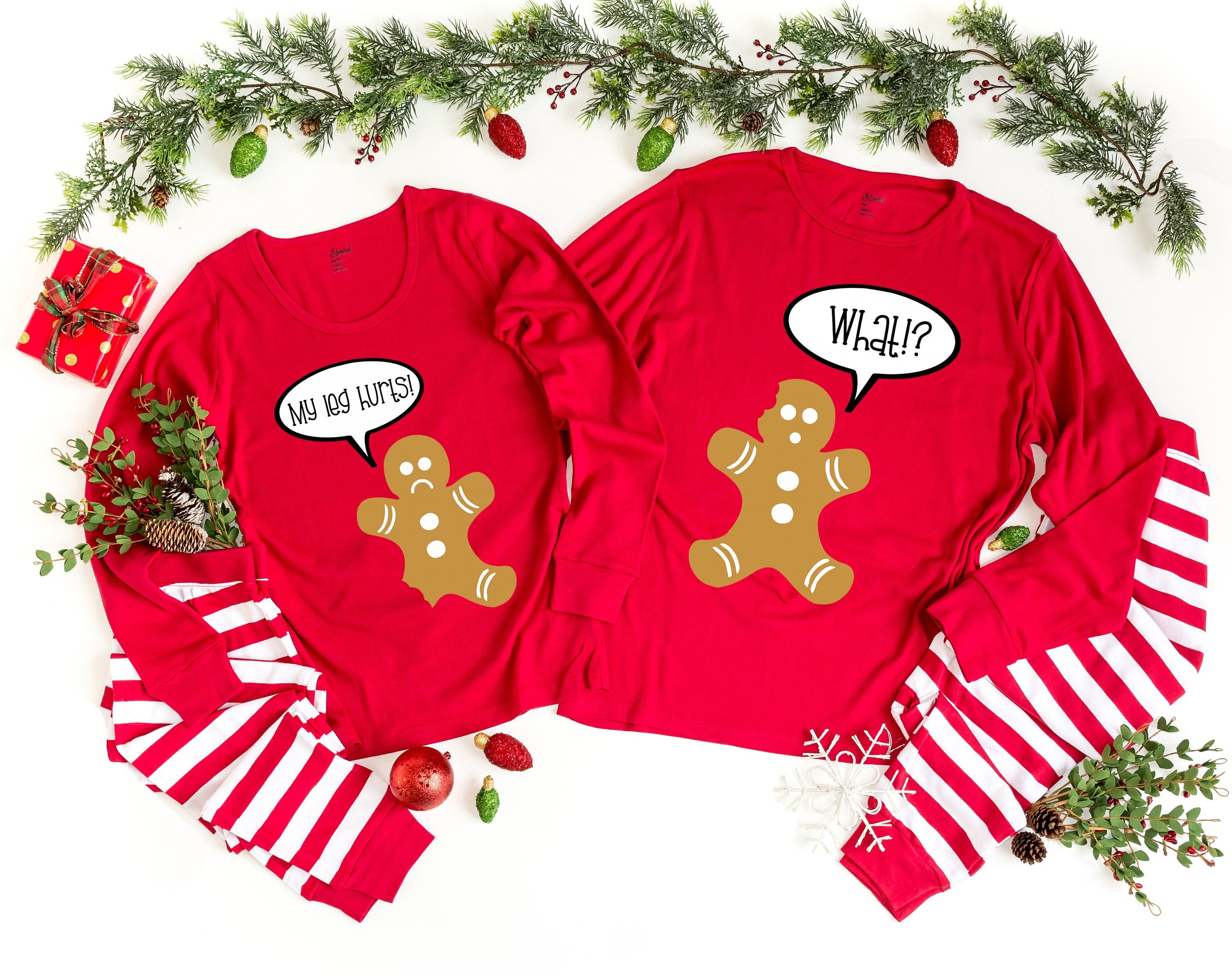 Funny kids christmas discount pajamas