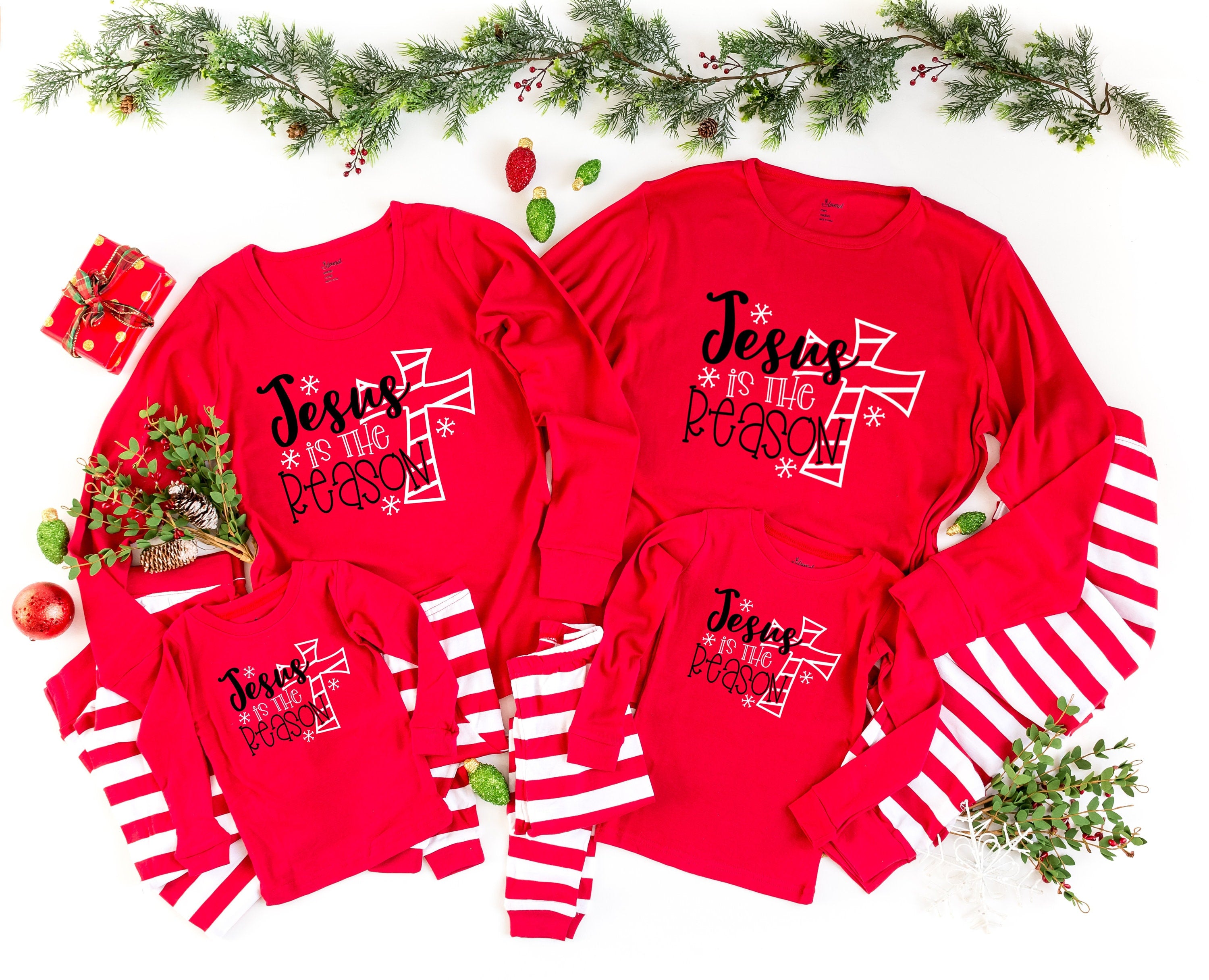 Jesus family christmas discount pajamas