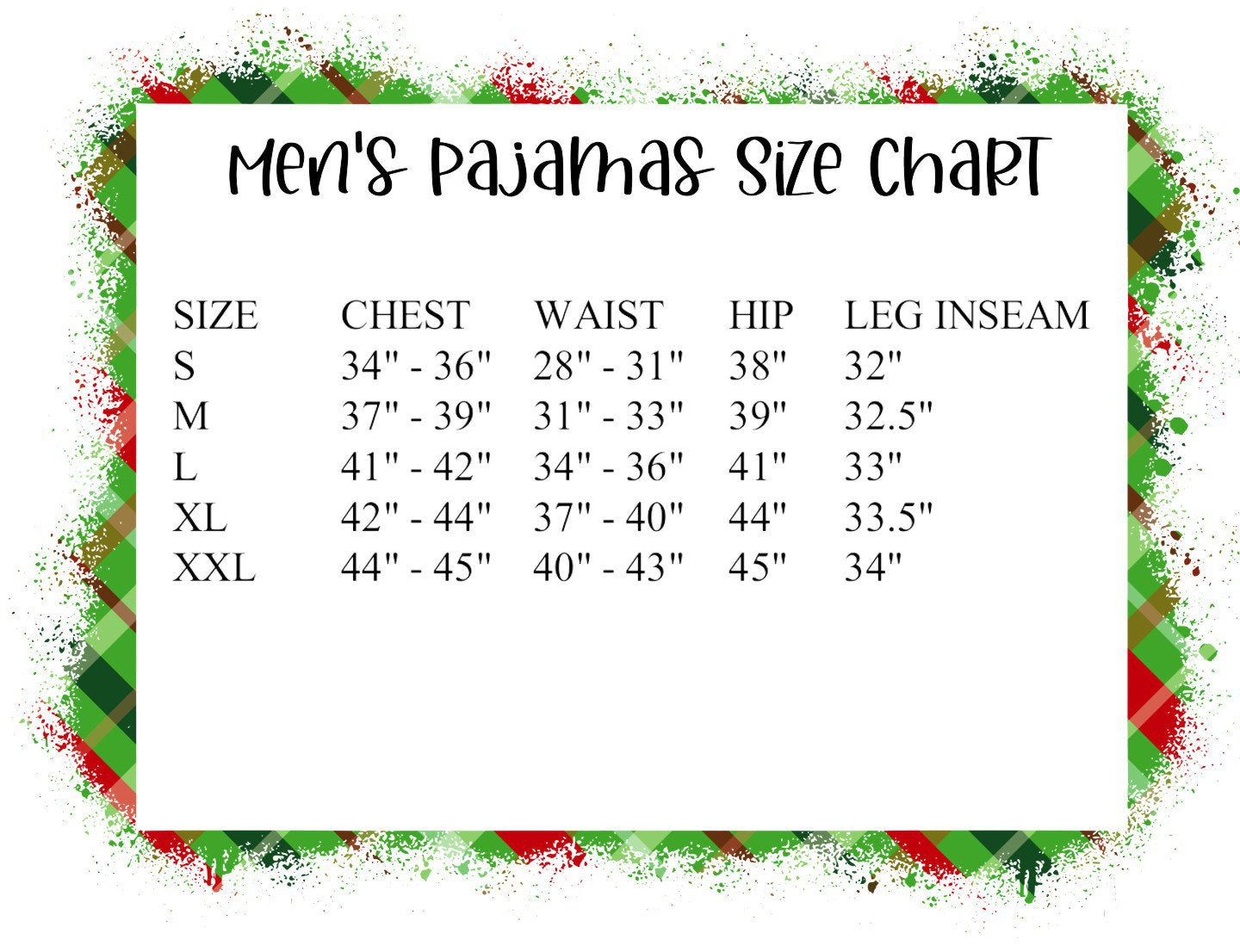 Merry Christmas Plaid Overlay Solid Light Grey Christmas Pajamas - adult and kids sizes - kids christmas pjs - Family matching PJs