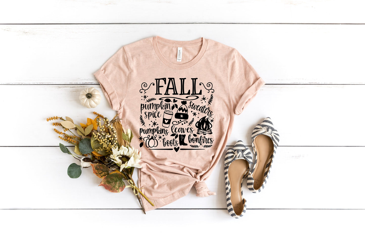 Fall unisex t-shirt - Pumpkin Spice Shirt - Bonfires - Falling Leaves - Autumn Shirt - Womens Fall Shirt - Fall is My Favorite - Hello Fall