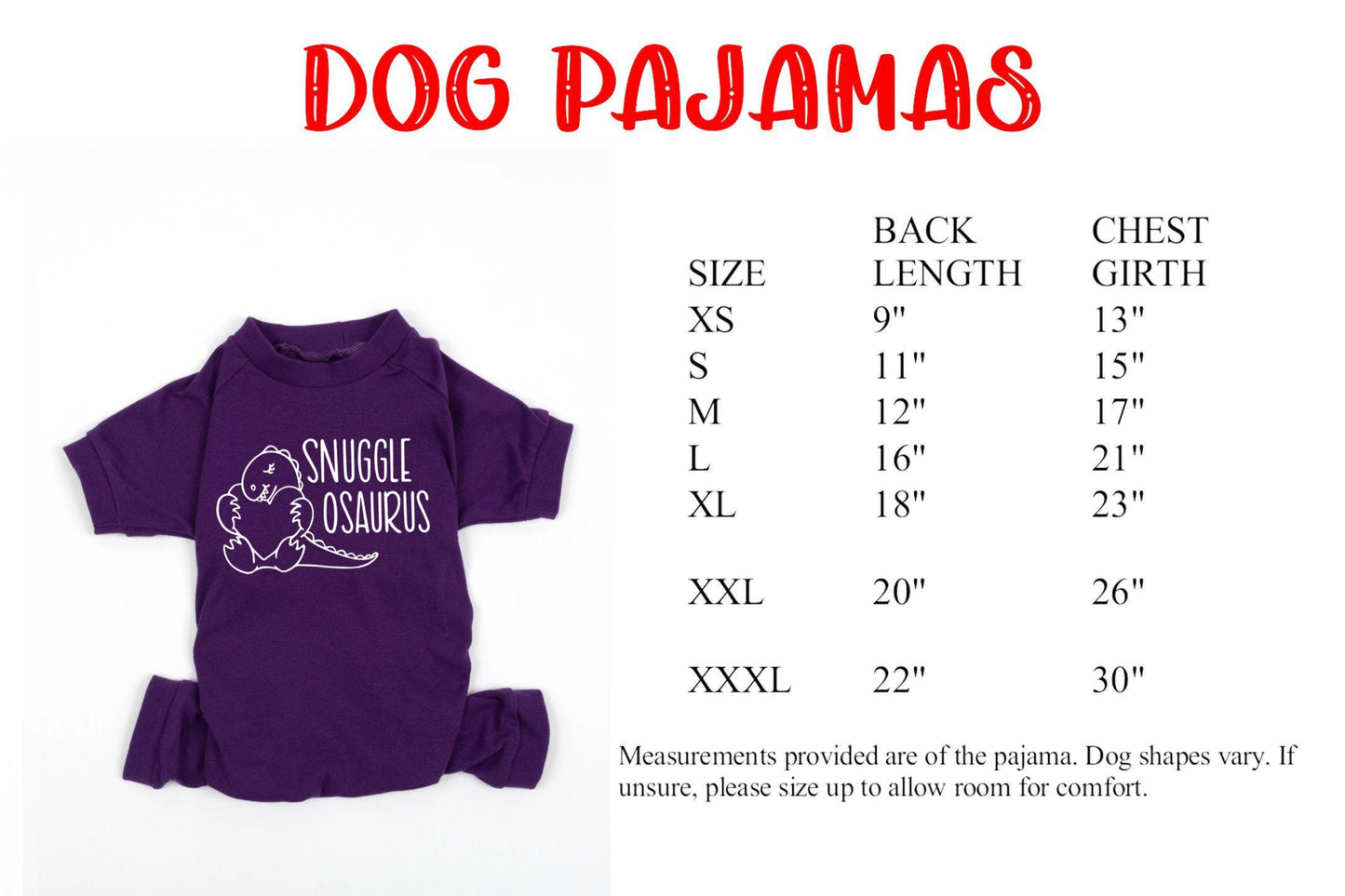 Snuggleosaurus Purple Pajamas, mommy and me pjs, sleepover pajamas, dog pajamas, family pajamas, mother's day pajamas