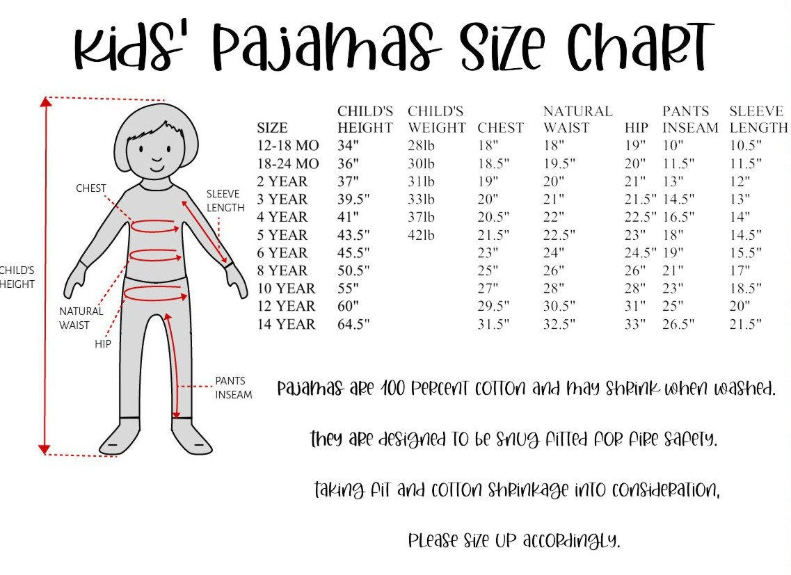 Little Hiker Kids Pajamas, Moose Pajamas, Plaid Pajamas, Holiday Pajamas, Boys Pajama Set, Christmas Pajamas for Kids