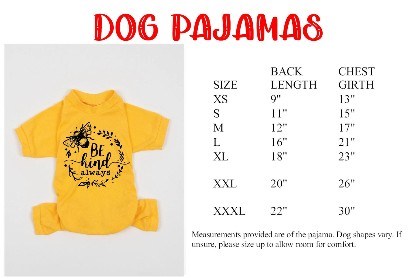 Be Kind Always Pajamas, matching family pjs, kindness pajamas, dog pajamas, bumble bee pajamas, family photoshoot pajamas