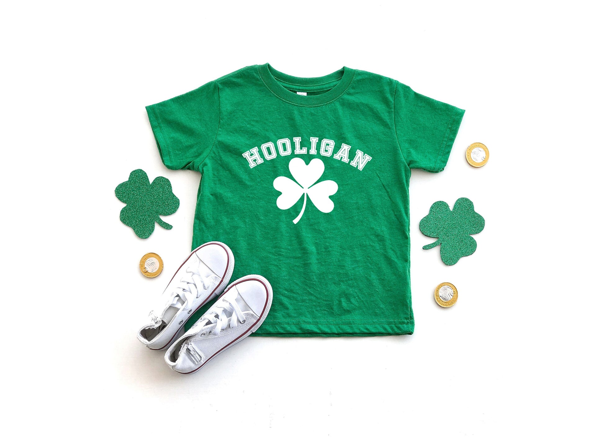Hooligan St Patty's Toddler or Youth Shirt - st pattys day boy shirt - twin boys shirts - boys st patrick's day shirts